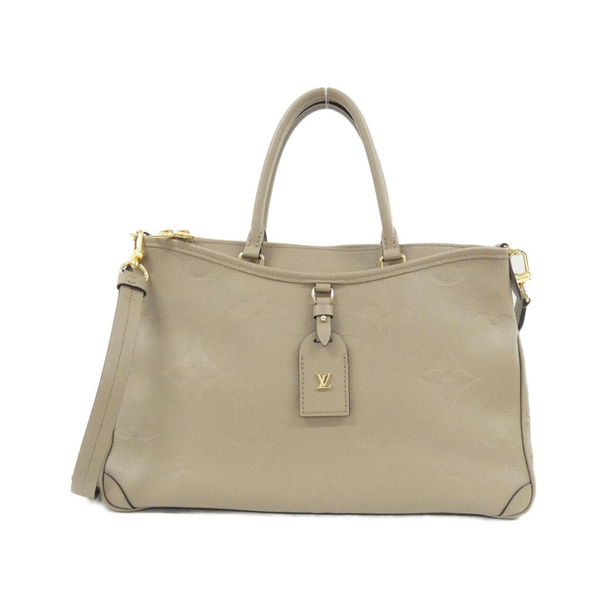 Louis Vuitton Tourterelle Leather Handbag (Pre-Owned)