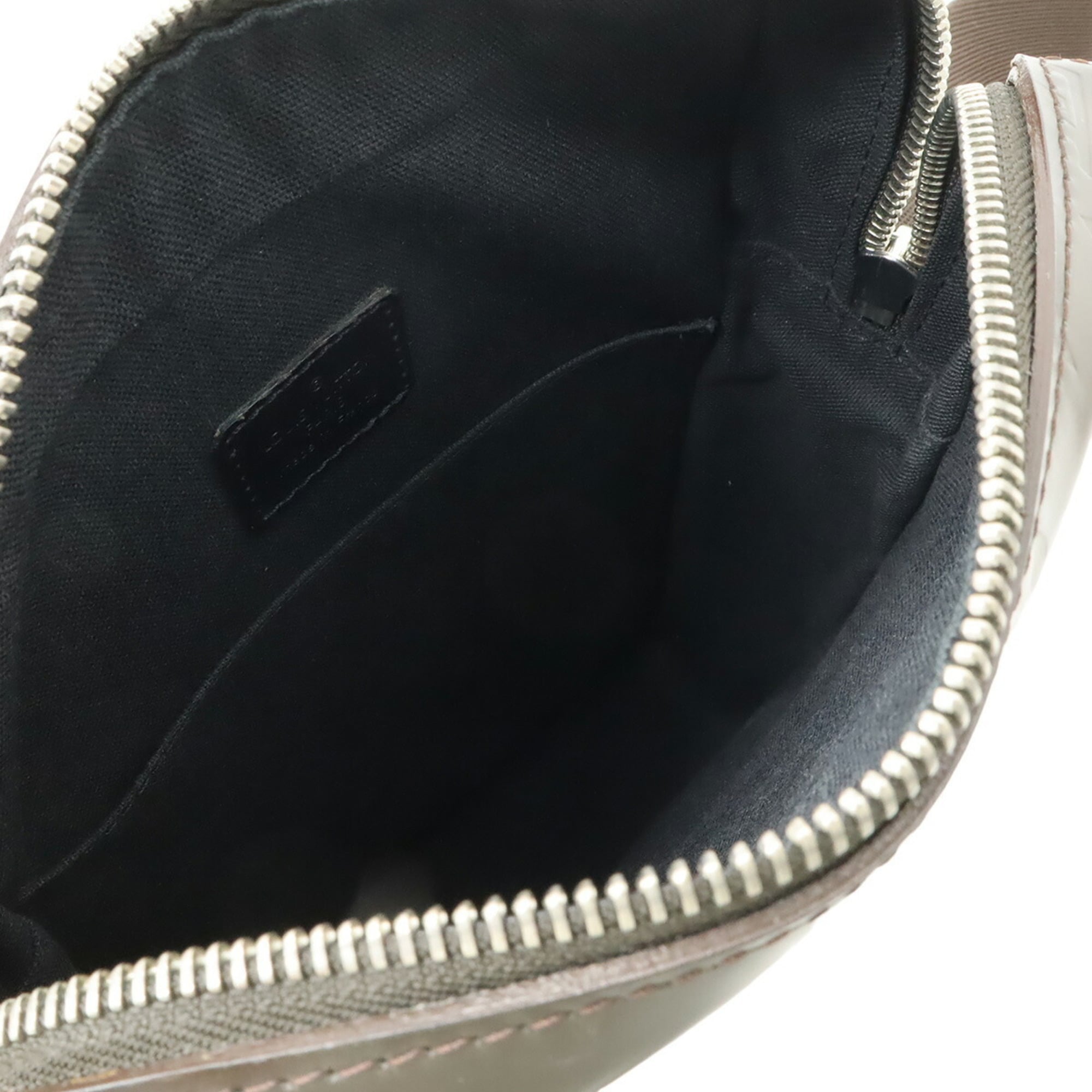 Louis Vuitton Coffee Monogram Leather Shoulder Bag (Pre-Owned)