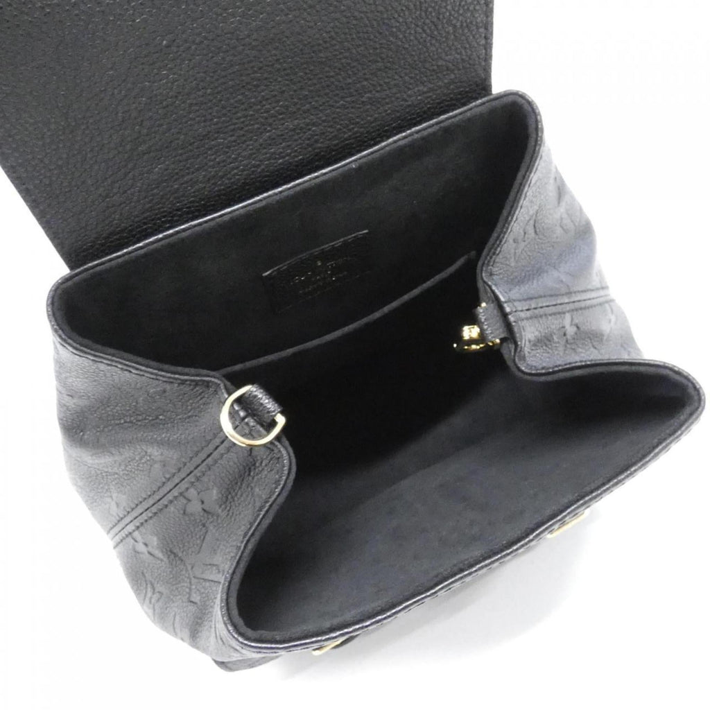 Louis Vuitton Black Leather Backpack (Pre-Owned)