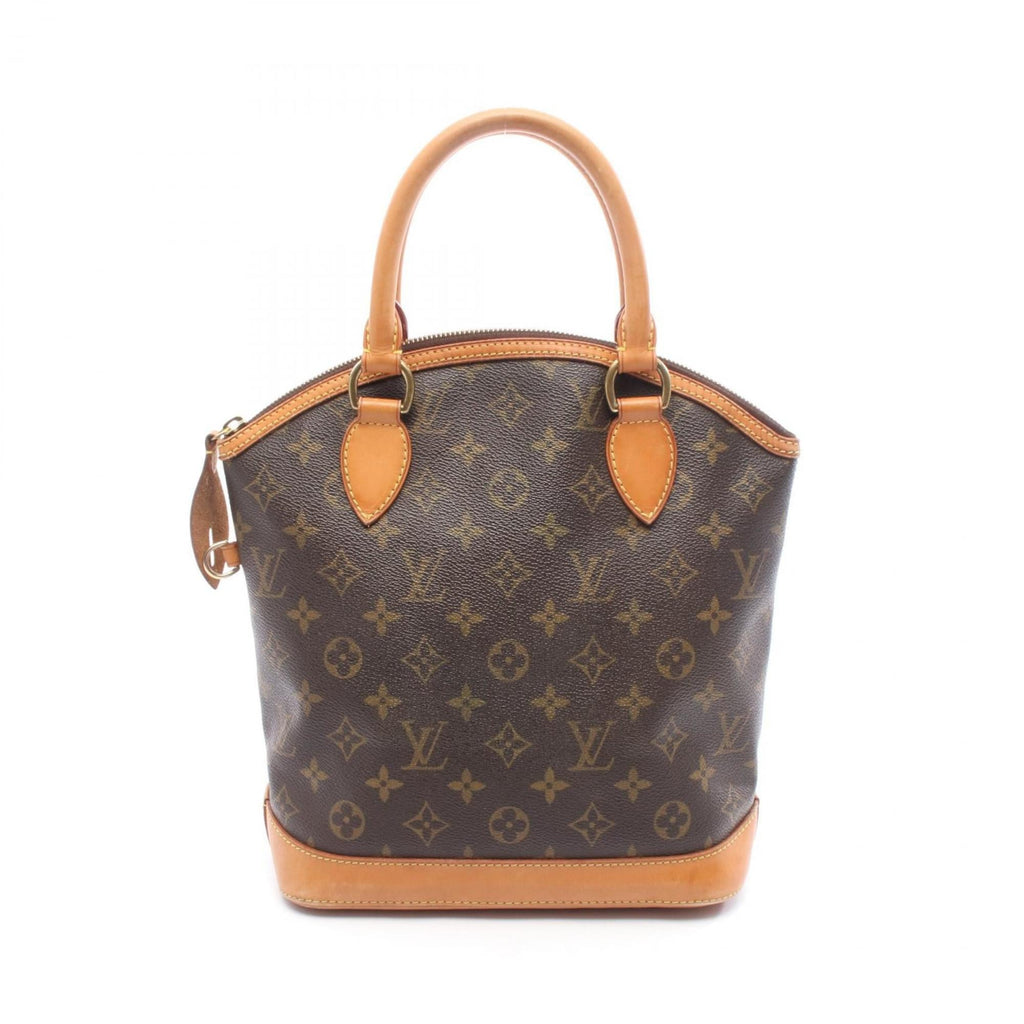 Louis Vuitton Brown Monogram Coated Canvas Leather Handbag (Pre-Owned)