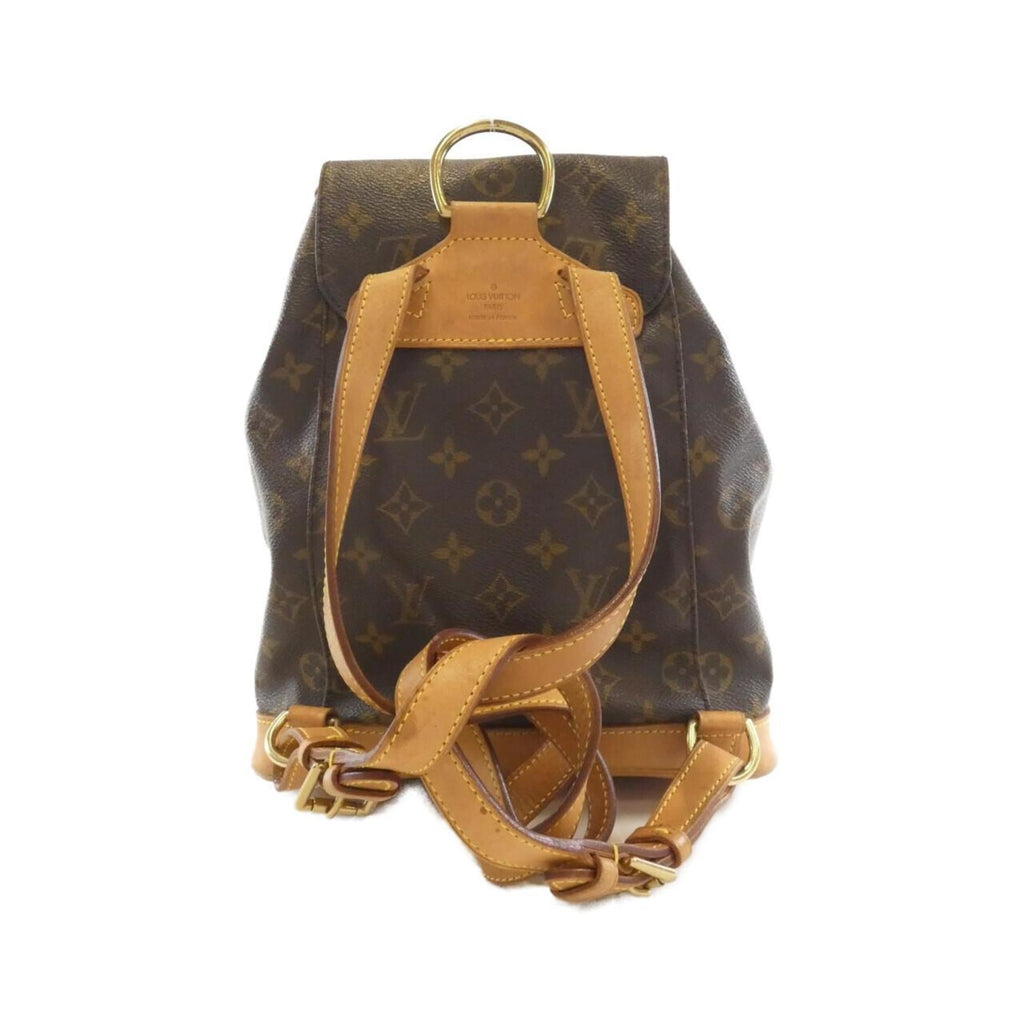 Louis Vuitton Brown Coated Canvas Backpack (Pre-Owned)