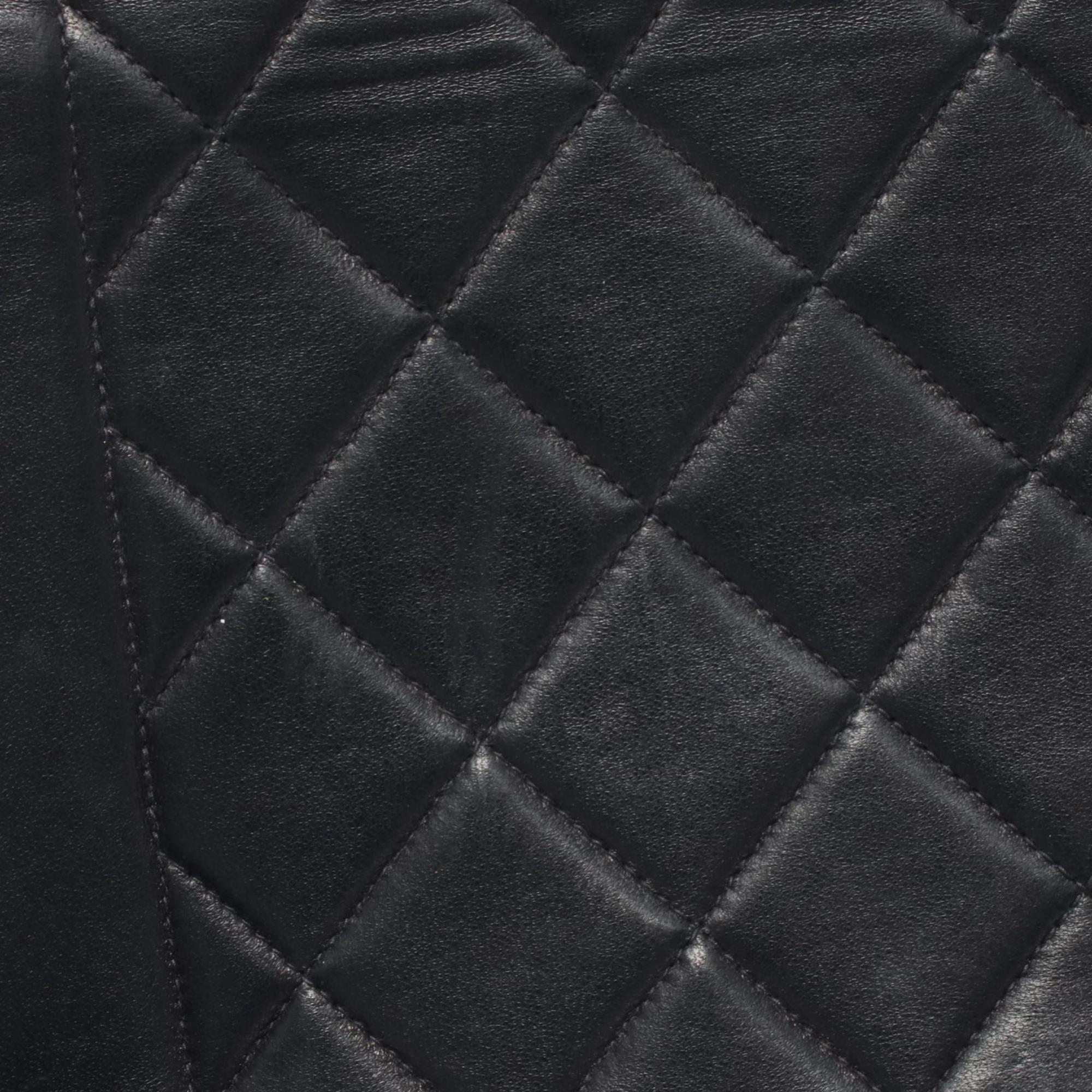 Vintage Diana Flap Bag Quilted Lambskin Medium