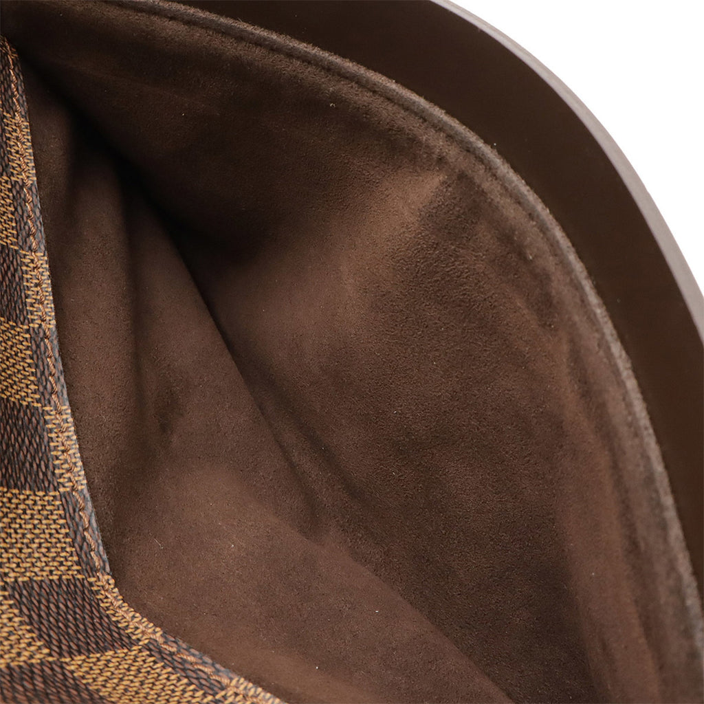 Louis Vuitton Brown Damier Canvas Damier Canvas Clutch Bag Pouch (Pre-Owned)