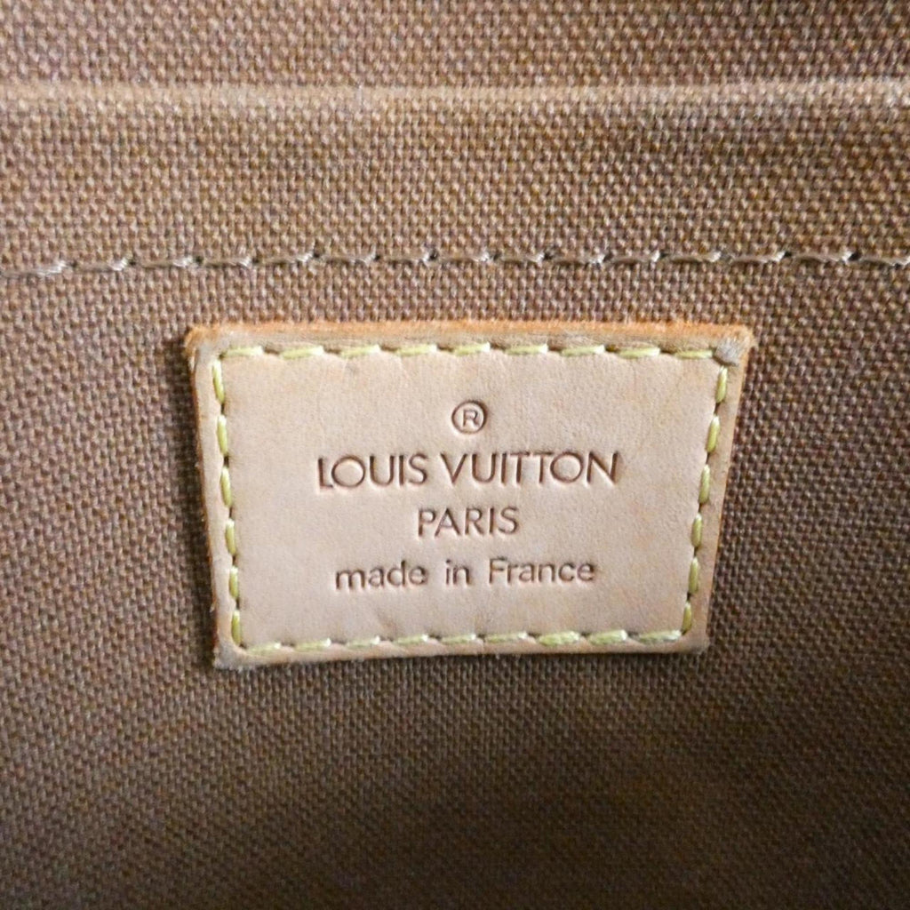 Louis Vuitton Brown Coated Canvas Fanny Pack Pochette (Pre-Owned)