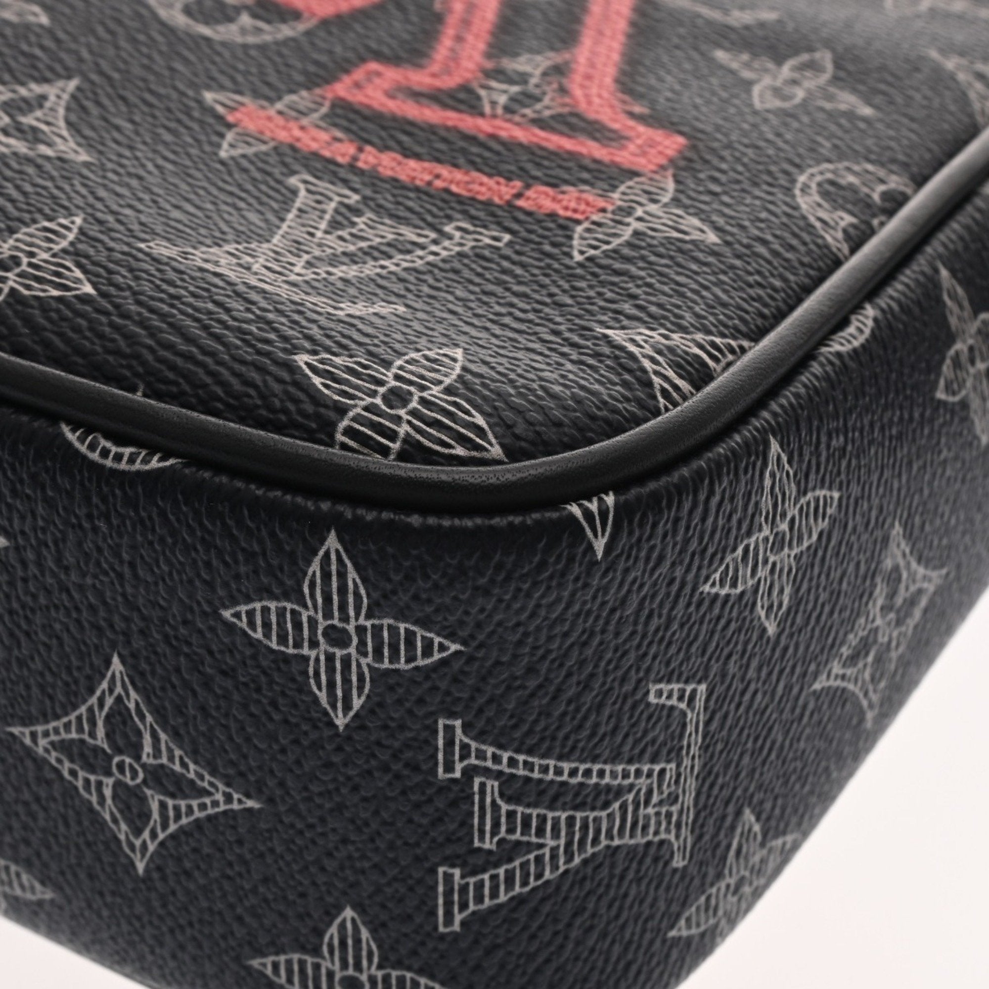 Louis Vuitton Navy Monogram Canvas Shoulder Bag (Pre-Owned)