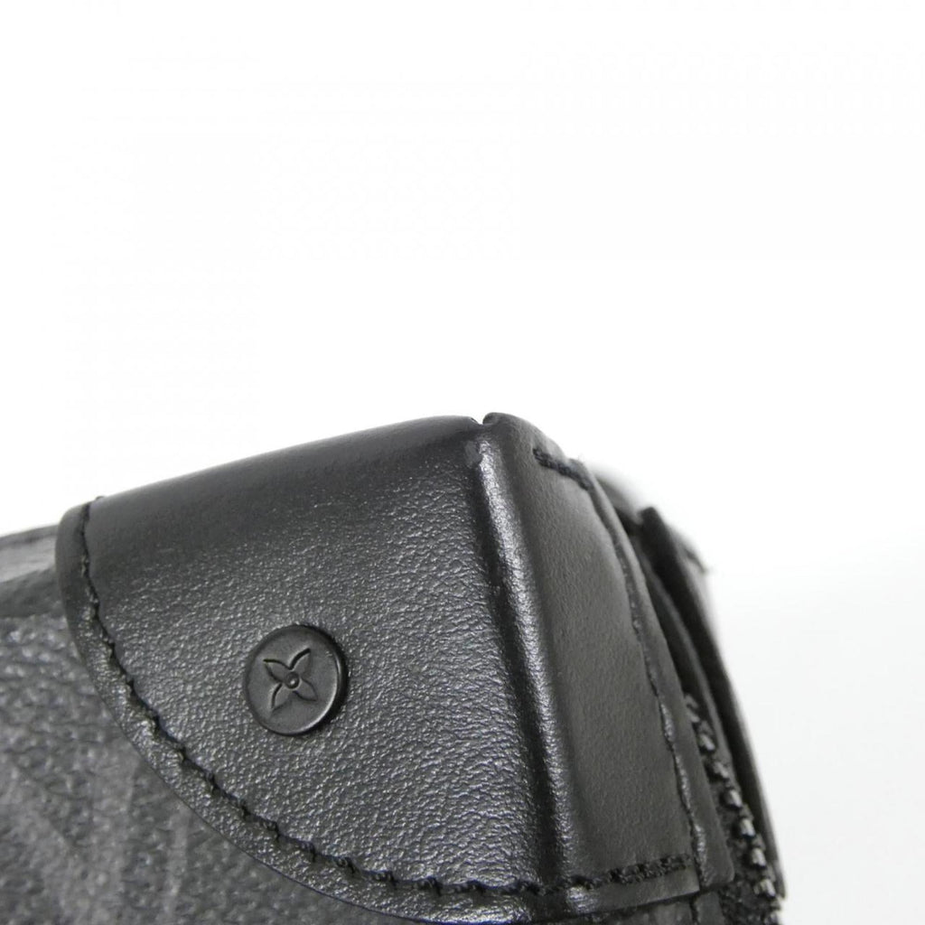 Louis Vuitton Black Coated Canvas Shoulder Bag (Pre-Owned)