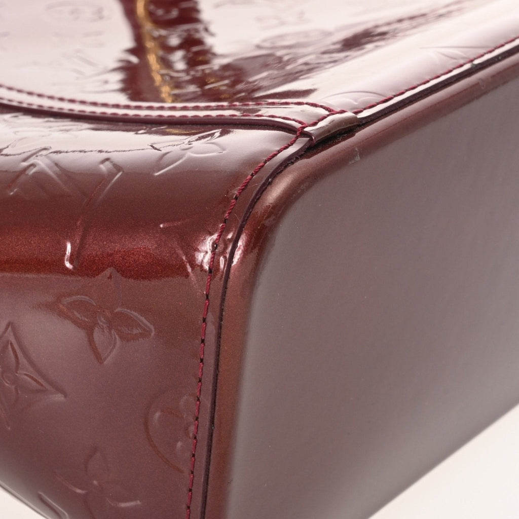 Louis Vuitton Rouge Fauviste Monogram Vernis Handbag (Pre-Owned)