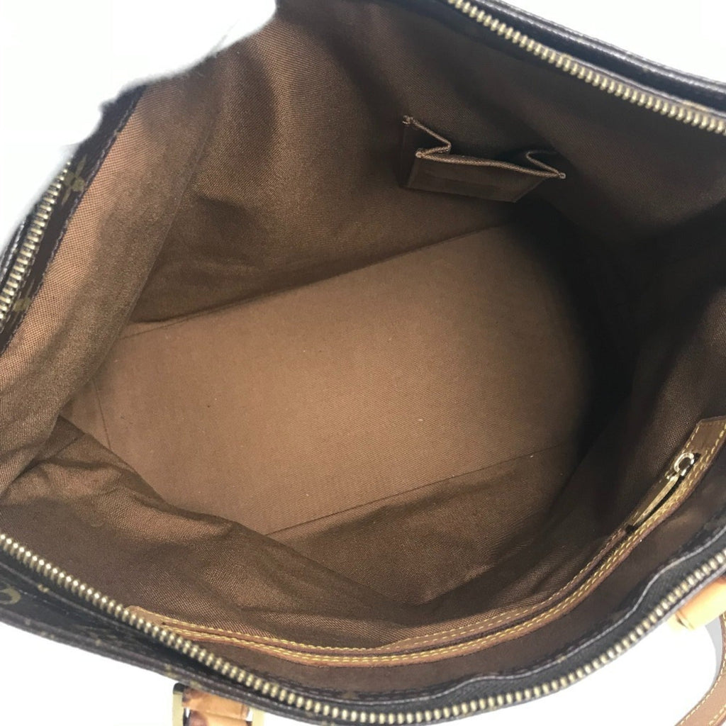 Louis Vuitton Brown Monogram Canvas Shoulder Bag Tote Bag (Pre-Owned)