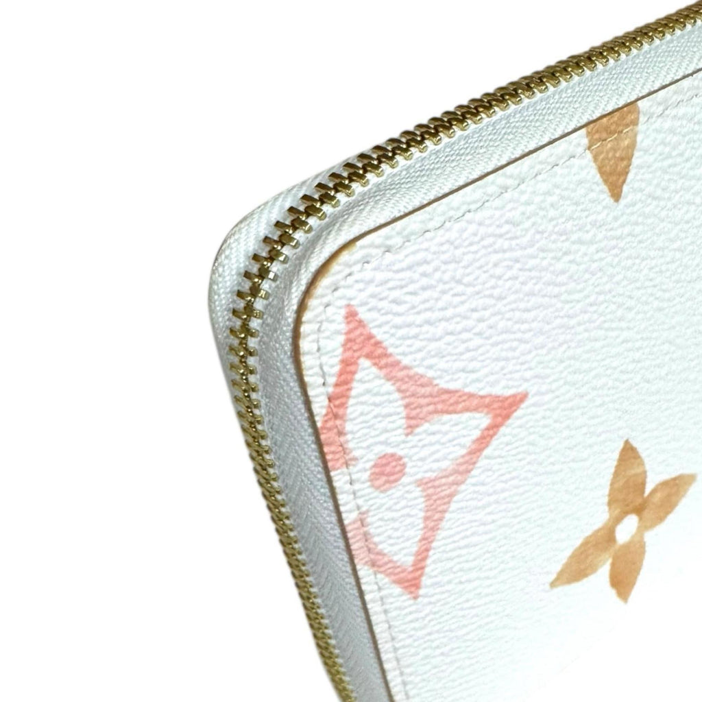 Louis Vuitton Pink White Monogram Empreinte Long Wallet (Bi-Fold) (Pre-Owned)