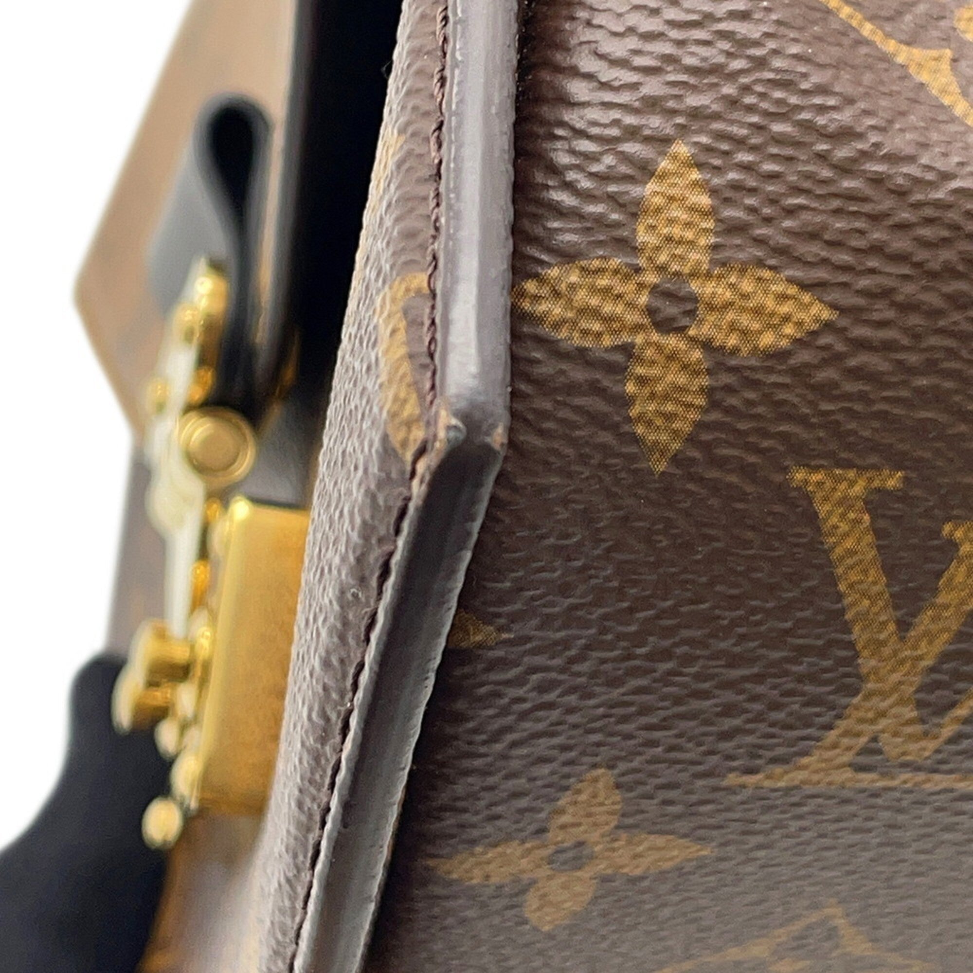 Tilsitt Top Handle Bag Reverse Monogram Canvas
