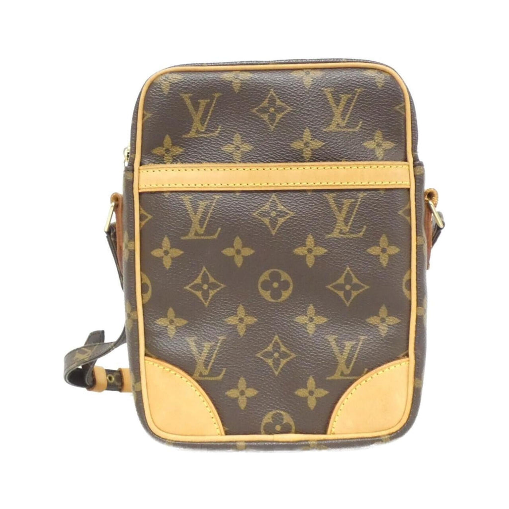 Louis Vuitton Monogram Marron Coated Canvas Shoulder Bag (Pre-Owned)