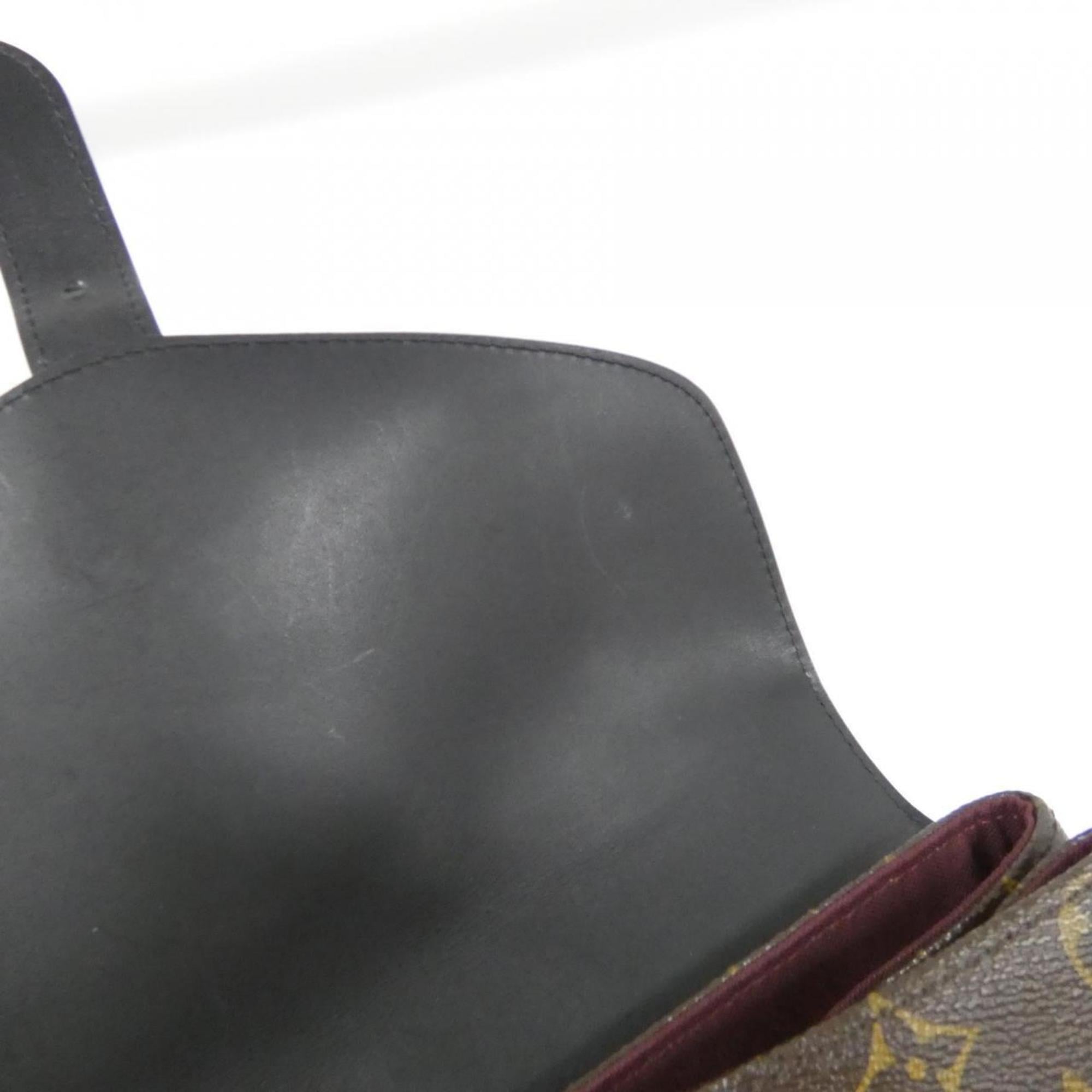 Louis Vuitton Brown Coated Canvas Backpack (Pre-Owned)