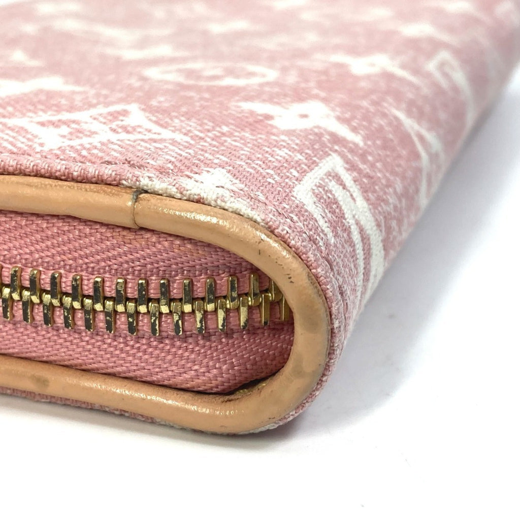 Louis Vuitton Monogram Denim Pink Monogram Denim Long Wallet (Bi-Fold) (Pre-Owned)