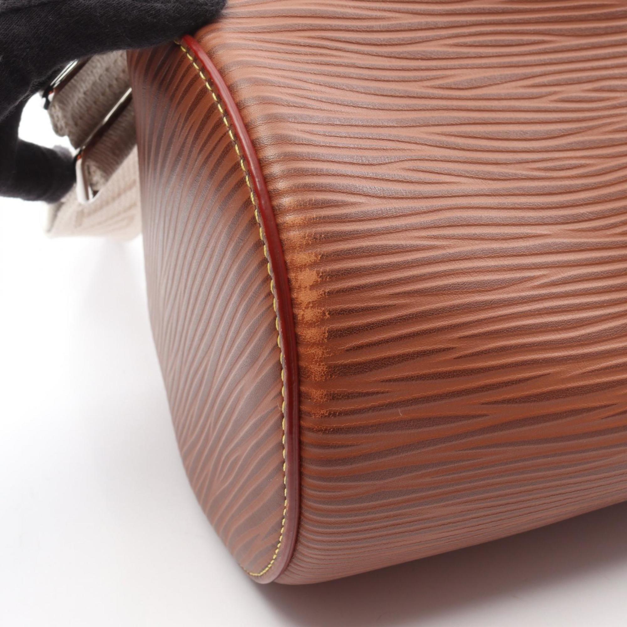 Louis Vuitton Brown Epi Leather Handbag (Pre-Owned)