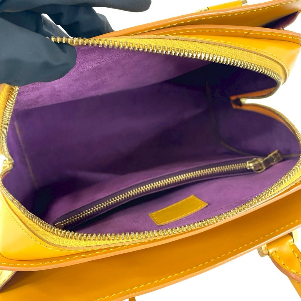 Louis Vuitton Yellow Epi Leather Handbag (Pre-Owned)