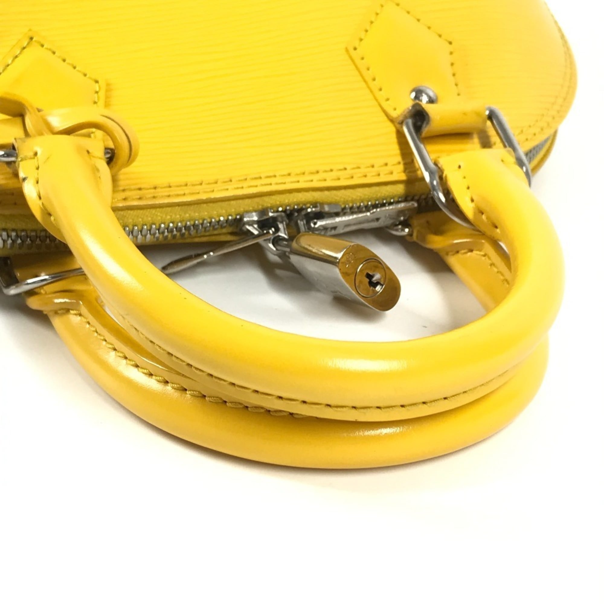 Louis Vuitton Epi Citron Yellow Epi Leather Handbag Shoulder Bag (Pre-Owned)