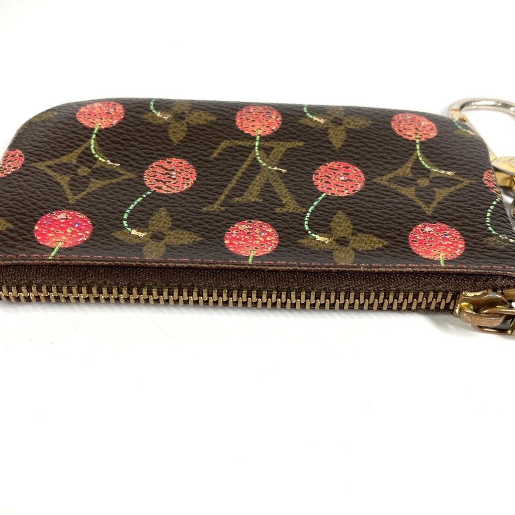 Louis Vuitton Brown Monogram Cherry Red Color Monogram Coin Purse/Coin Case (Pre-Owned)