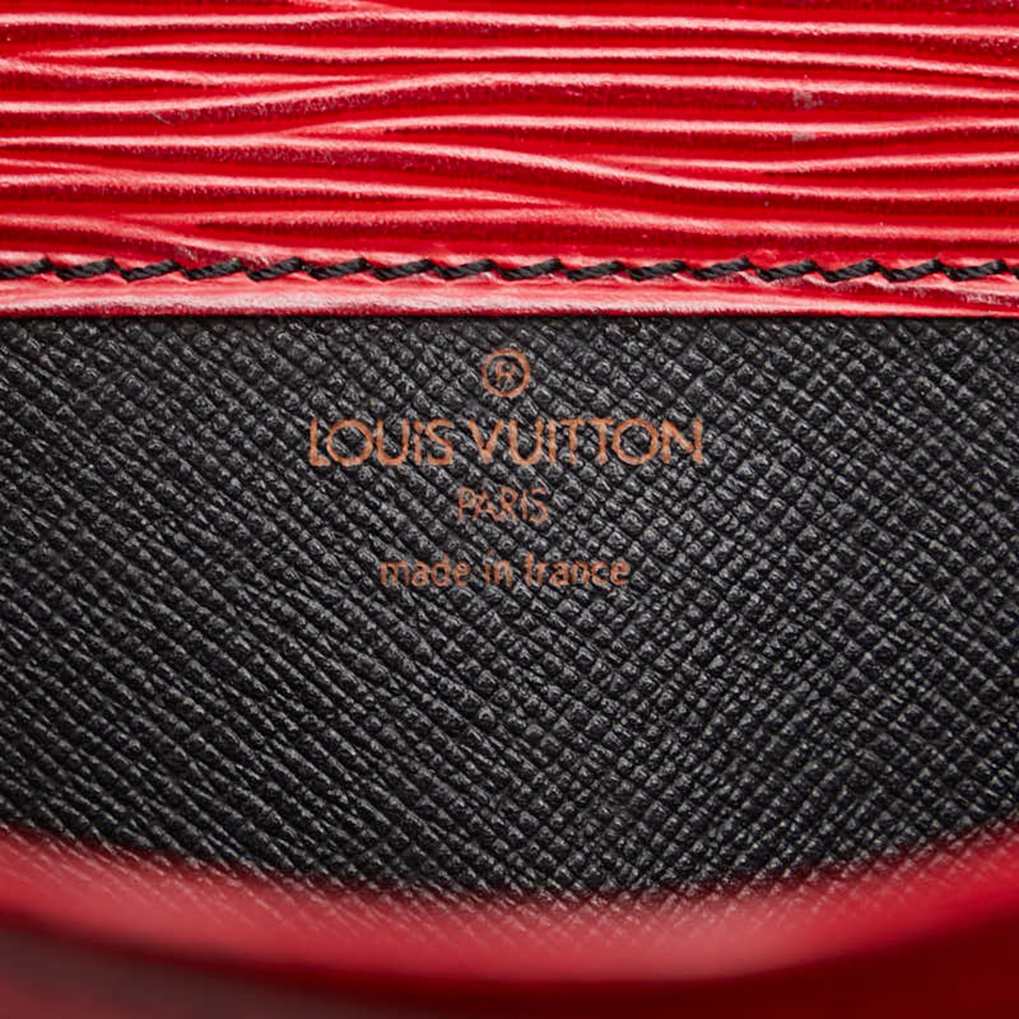 Louis Vuitton Epi Castilian Red Leather Shoulder Bag (Pre-Owned)