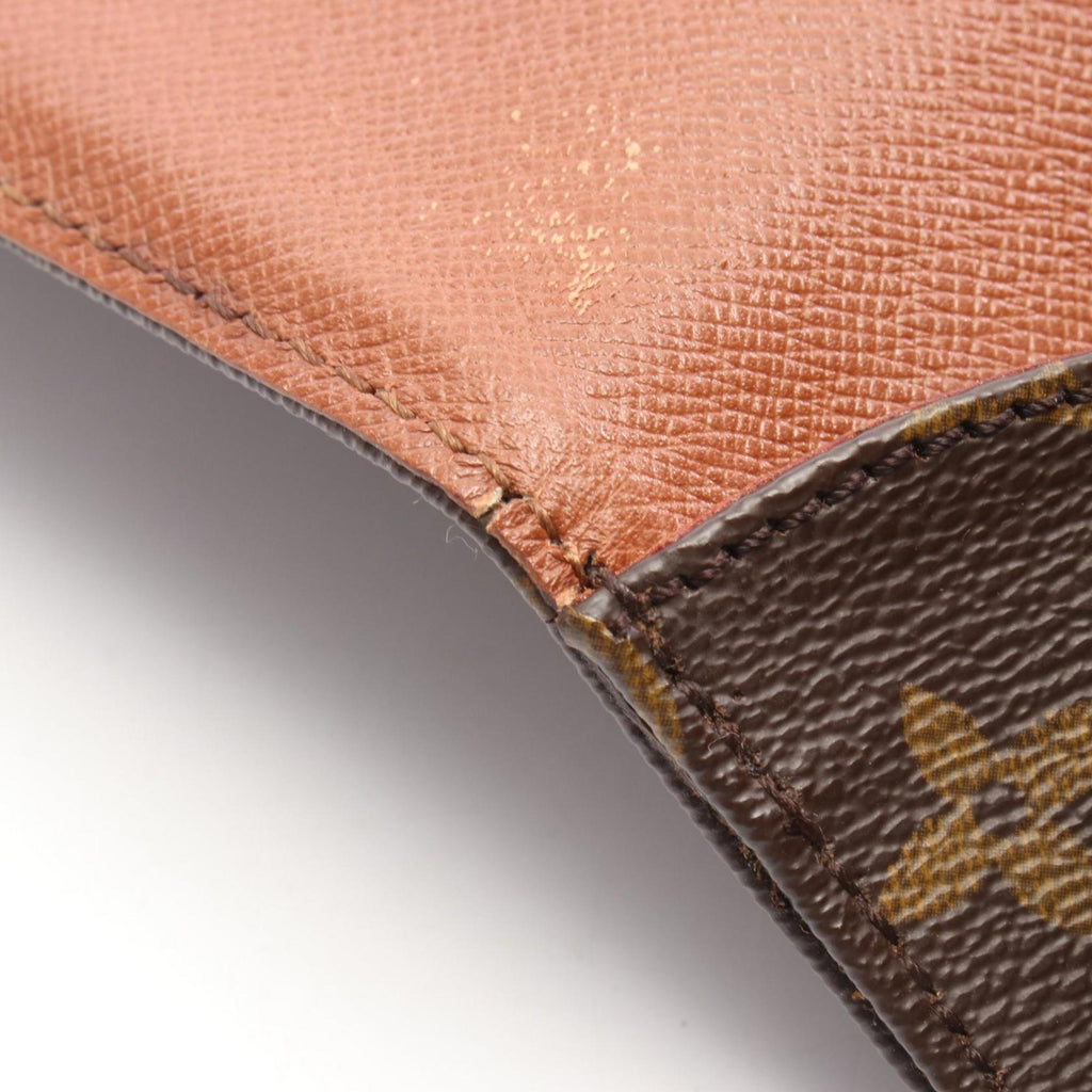 Louis Vuitton Brown Coated Canvas Monogram Pvc Leather Shoulder Bag (Pre-Owned)
