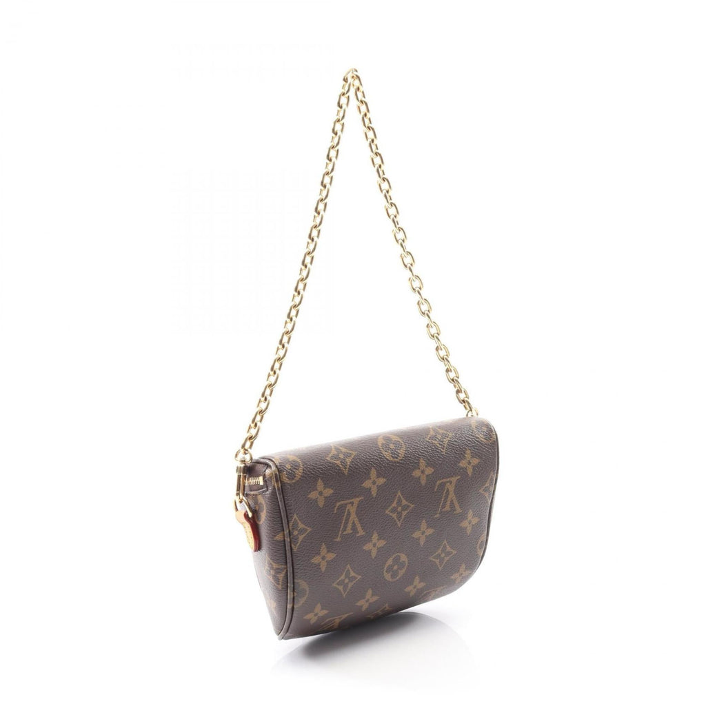Louis Vuitton Brown Coated Canvas Leather Handbag (Pre-Owned)