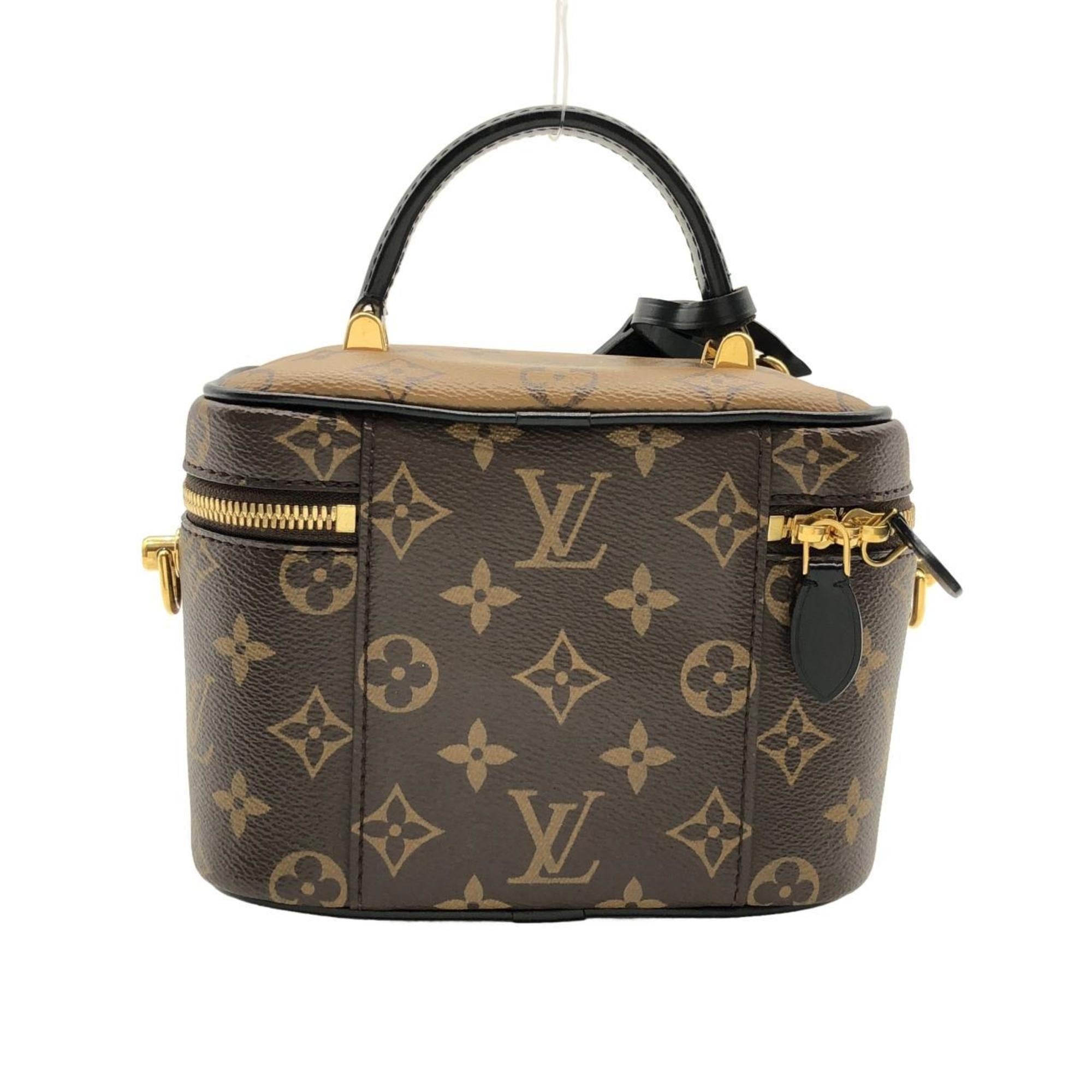 Louis Vuitton Marron Coated Canvas Handbag (Pre-Owned)