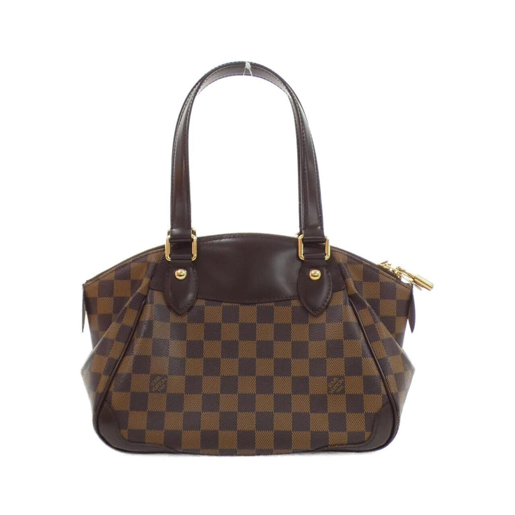 Louis Vuitton Damier Damier Canvas Ebene Damier Canvas Handbag (Pre-Owned)