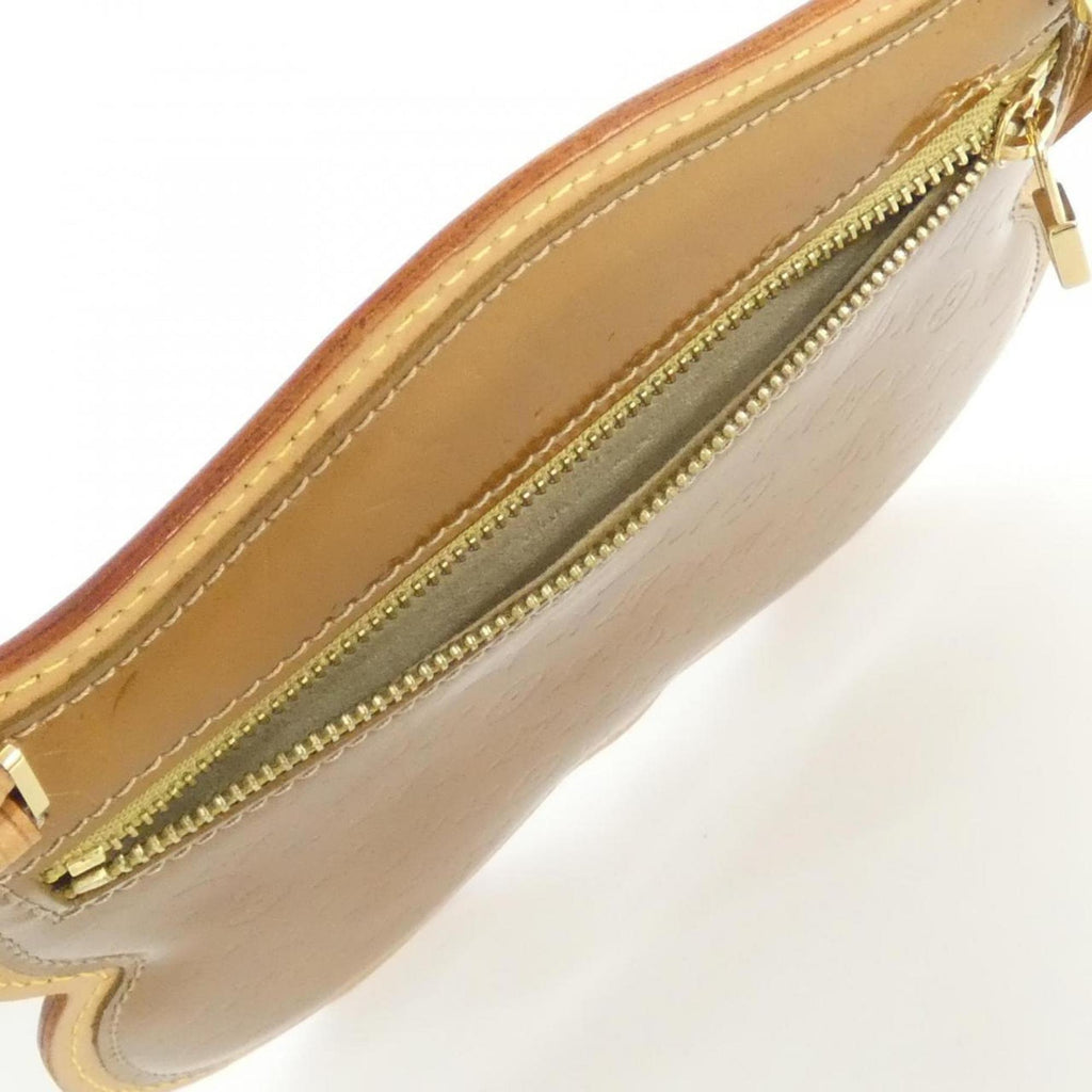 Louis Vuitton Beige Leather Pochette Pouch (Pre-Owned)