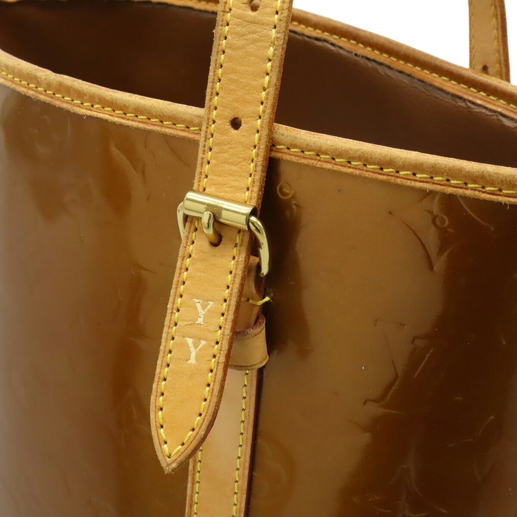 Louis Vuitton Brown Leather Shoulder Bag Tote Bag (Pre-Owned)