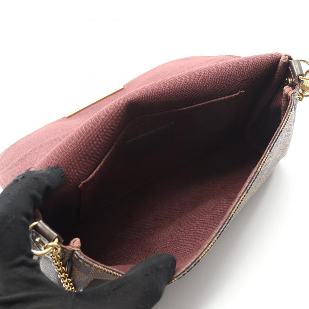 Louis Vuitton Brown Coated Canvas Leather Handbag (Pre-Owned)