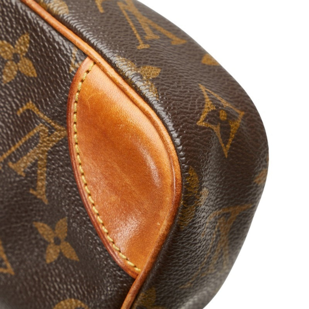 Louis Vuitton Brown Pvc Leather Clutch Bag Handbag (Pre-Owned)