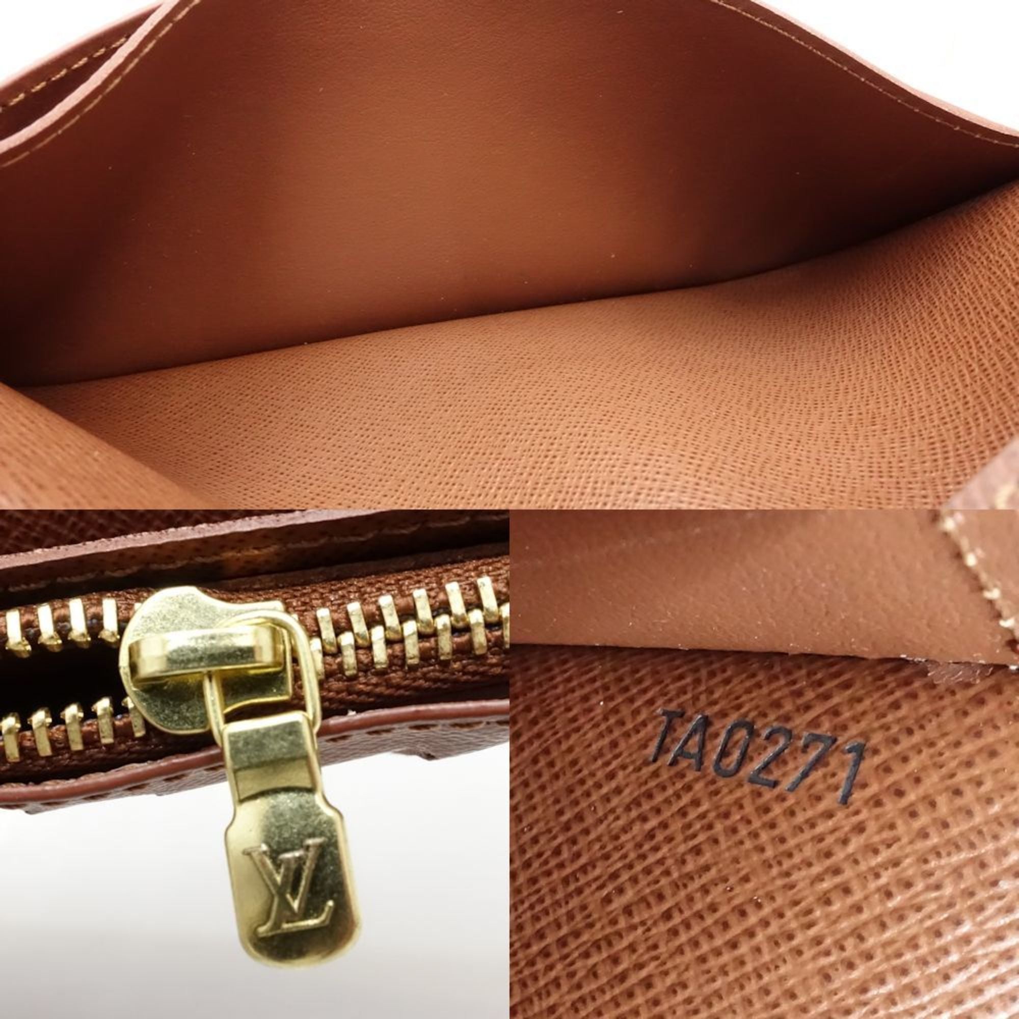 Louis Vuitton Brown Monogram Monogram Long Wallet (Bi-Fold) (Pre-Owned)