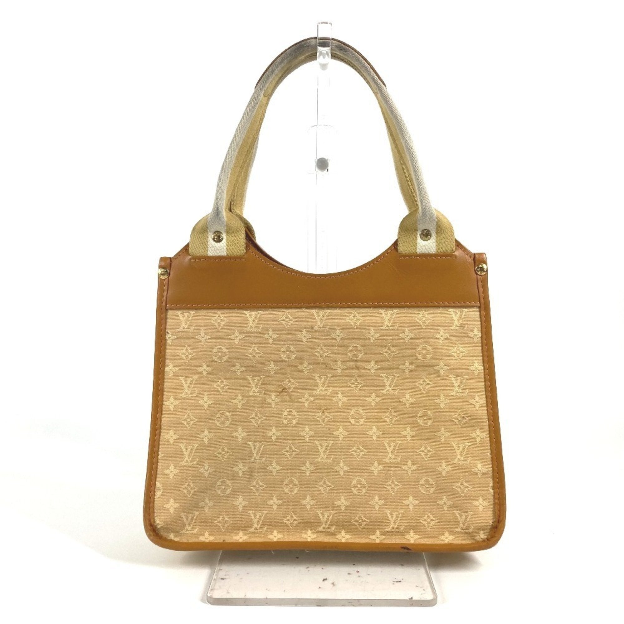 Louis Vuitton Beige Monogram Mini Handbag Shoulder Bag (Pre-Owned)