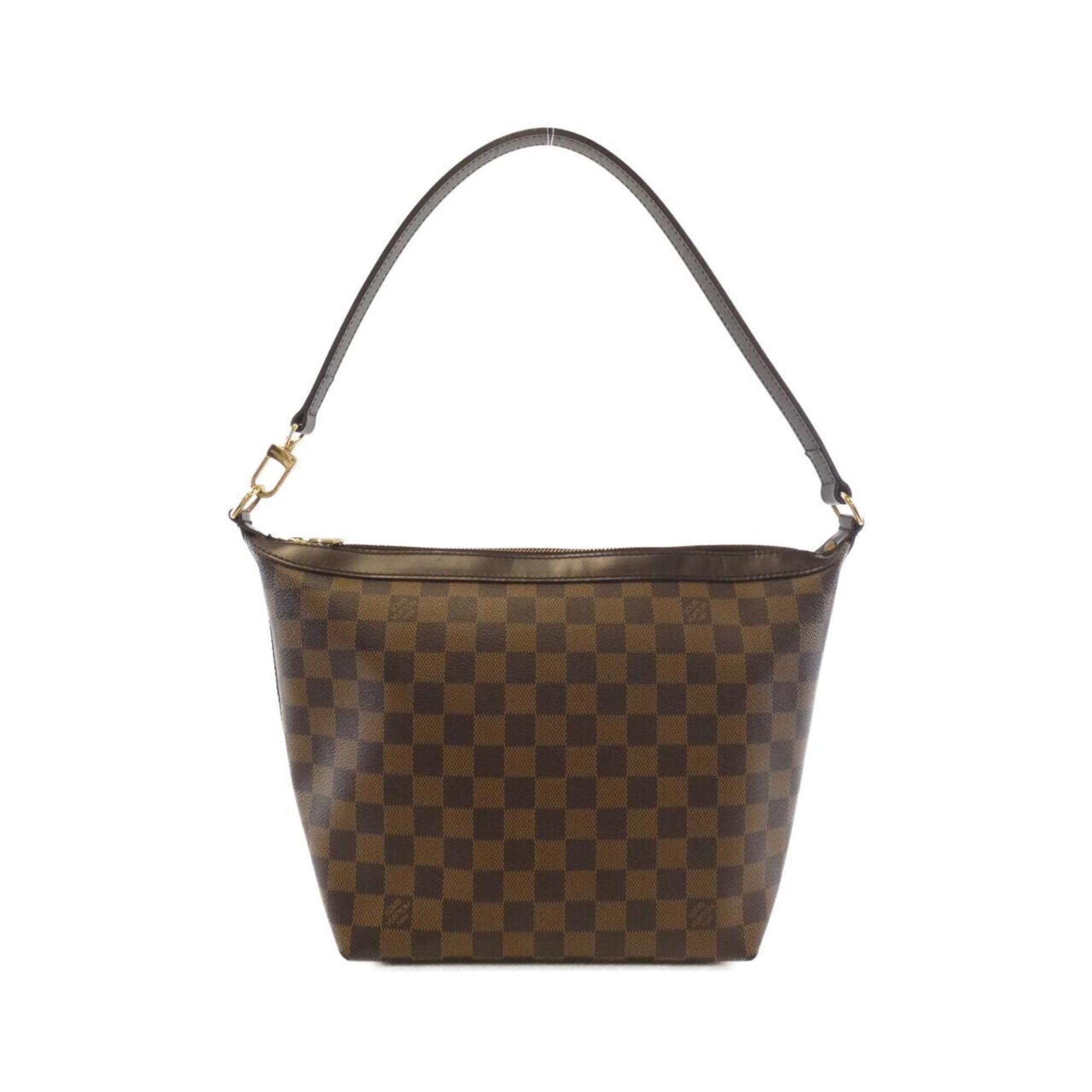 Louis Vuitton Brown Coated Canvas Shoulder Bag (Pre-Owned)