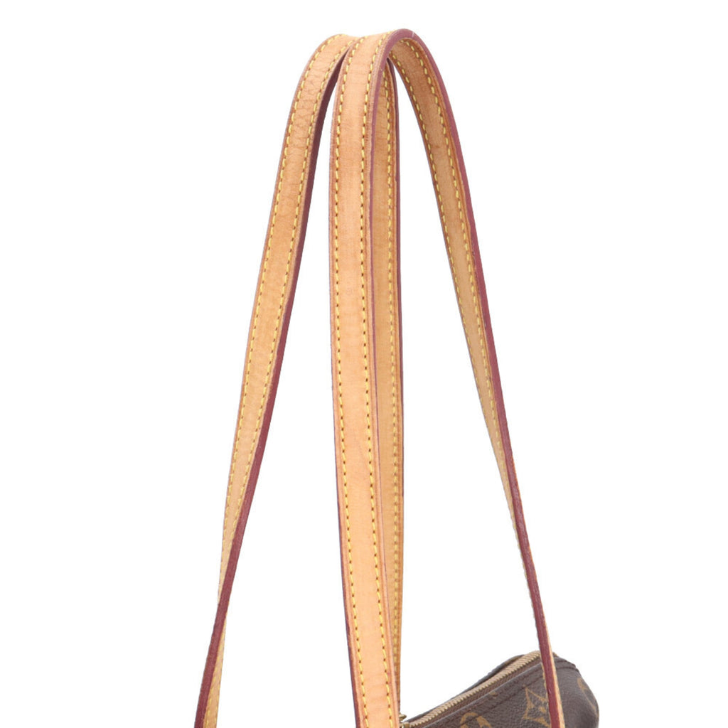 Louis Vuitton Brown Monogram Canvas Shoulder Bag (Pre-Owned)