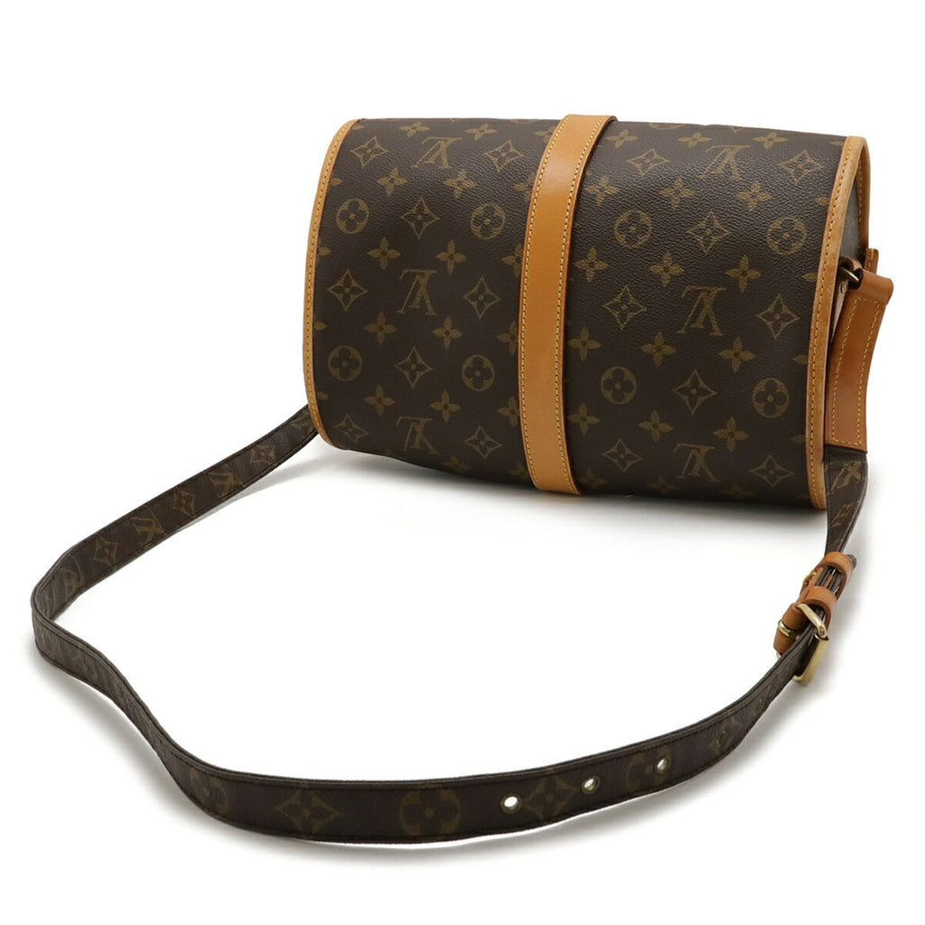 Louis Vuitton Brown Canvas Shoulder Bag (Pre-Owned)