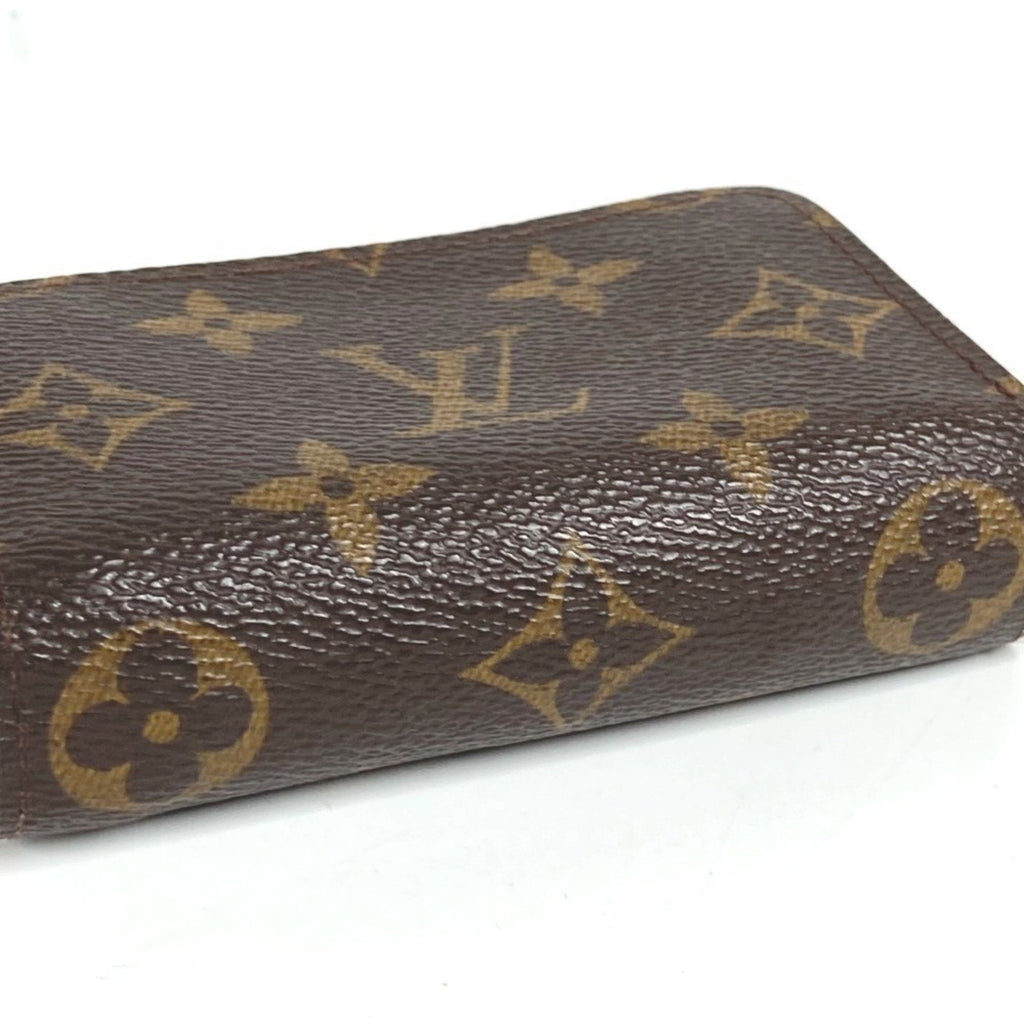 Louis Vuitton Brown Monogram Pink Poppy Petal Monogram Card Wallet (Pre-Owned)