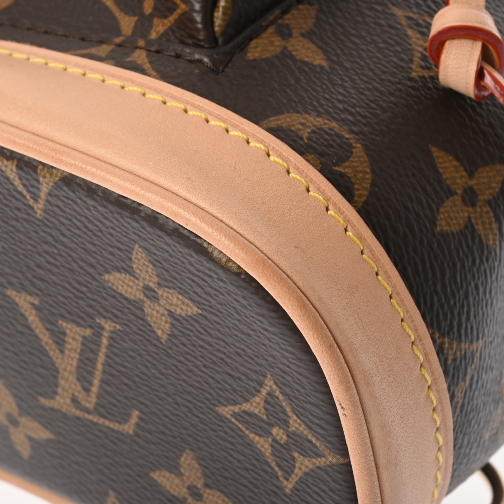 Louis Vuitton Brown Monogram Canvas Backpack (Pre-Owned)