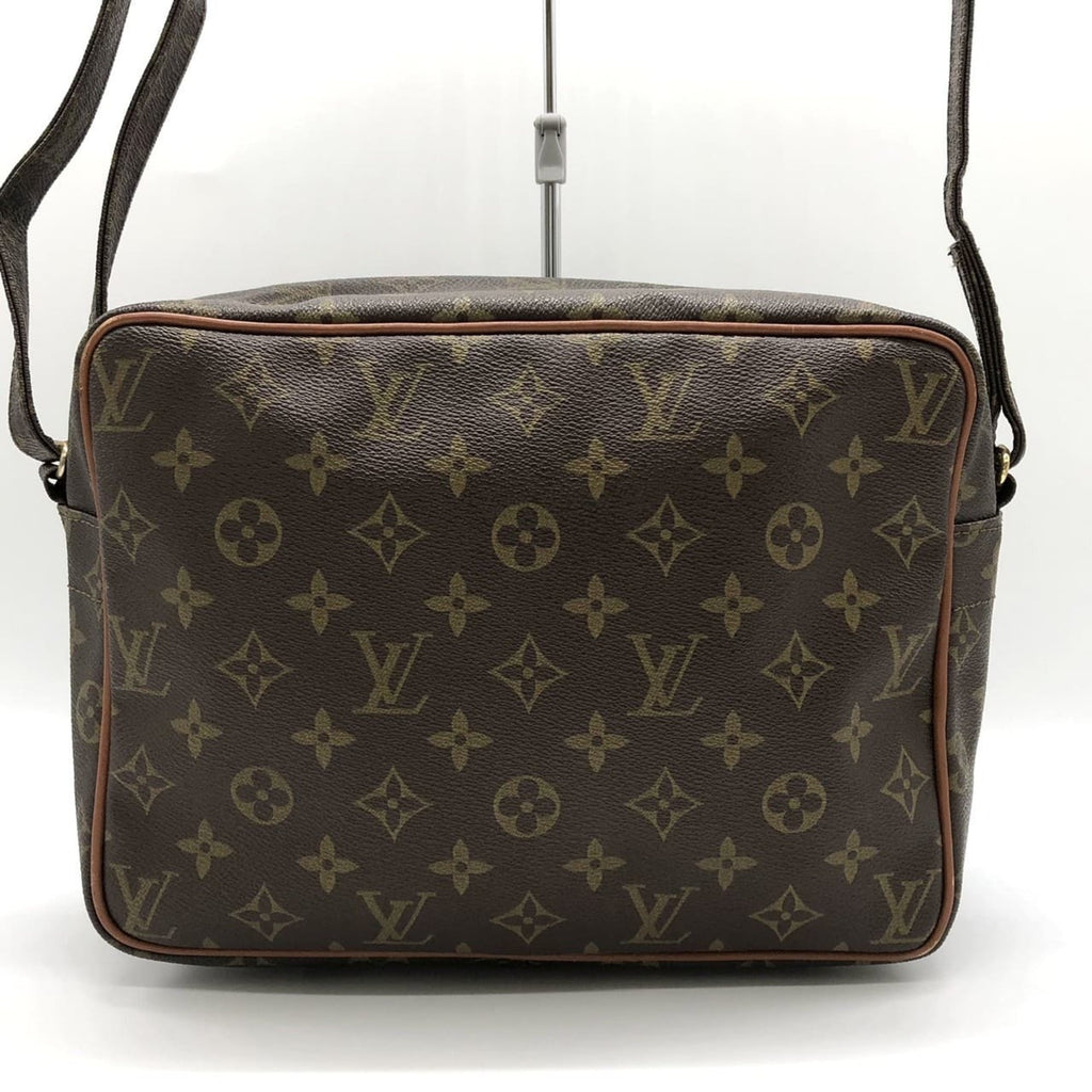 Louis Vuitton Brown Monogram Canvas Shoulder Bag (Pre-Owned)