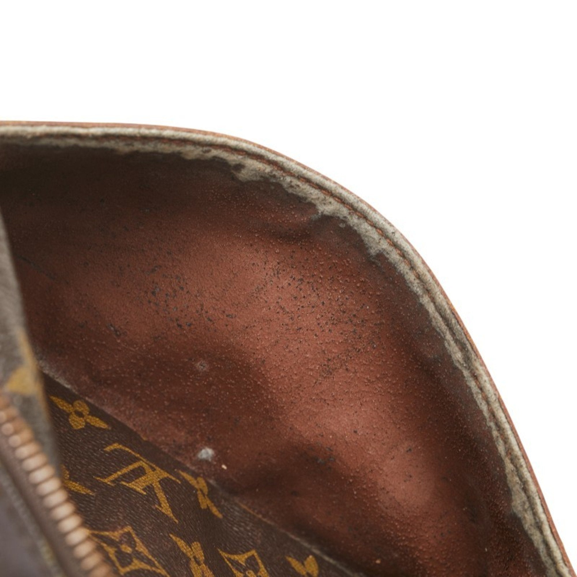 Louis Vuitton Brown Pvc Leather Clutch Bag Handbag (Pre-Owned)