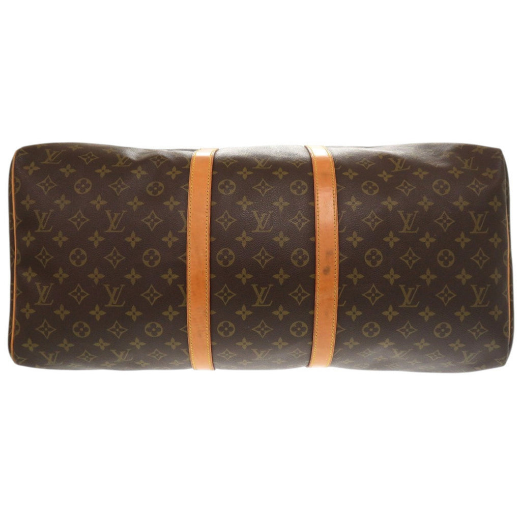 Louis Vuitton Brown Monogram Canvas Boston Bag (Pre-Owned)