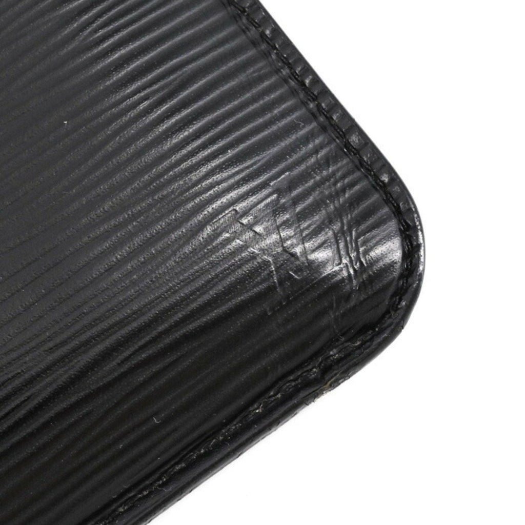 Louis Vuitton Noir Epi Leather Coin Purse/Coin Case (Pre-Owned)