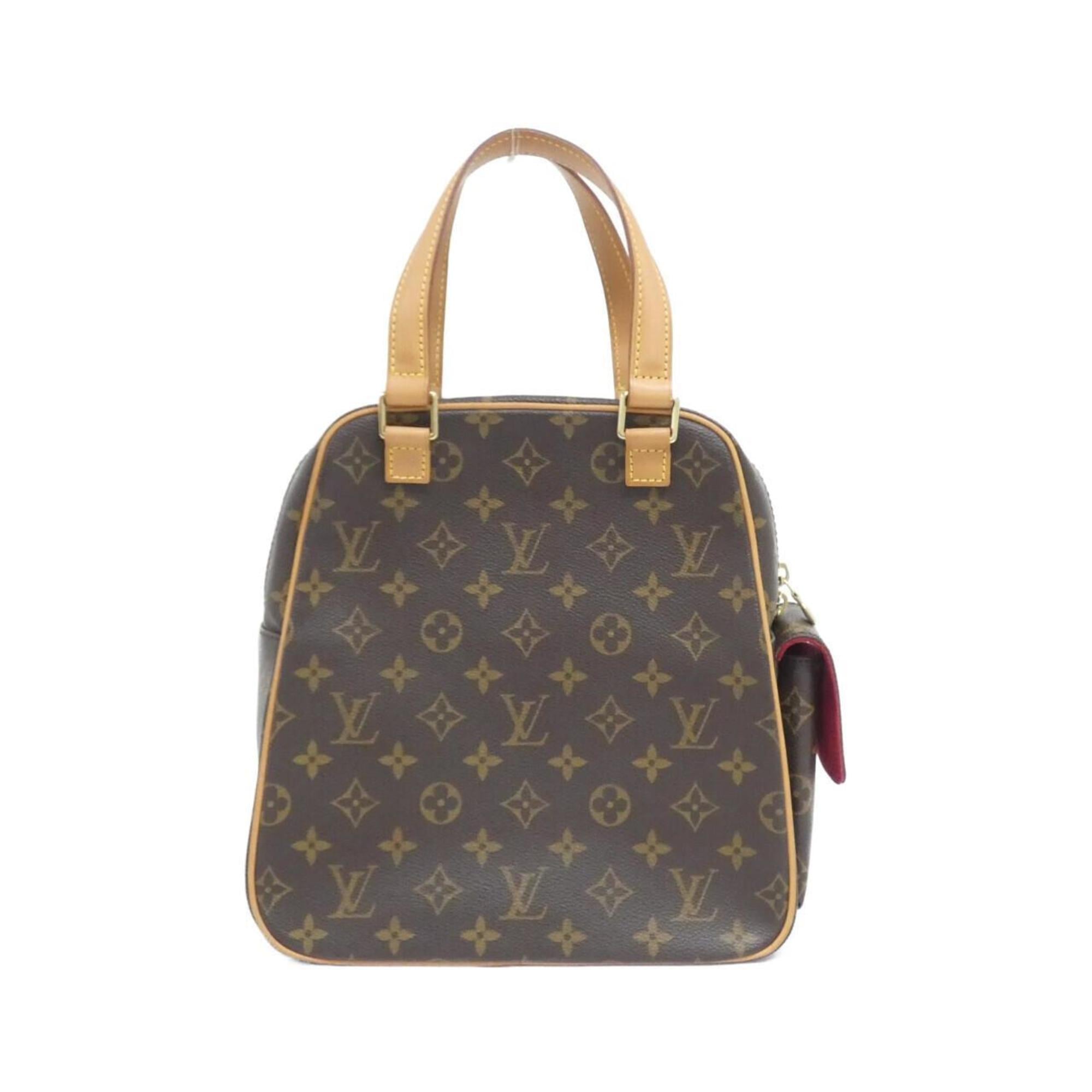Louis Vuitton Marron Coated Canvas Handbag (Pre-Owned)