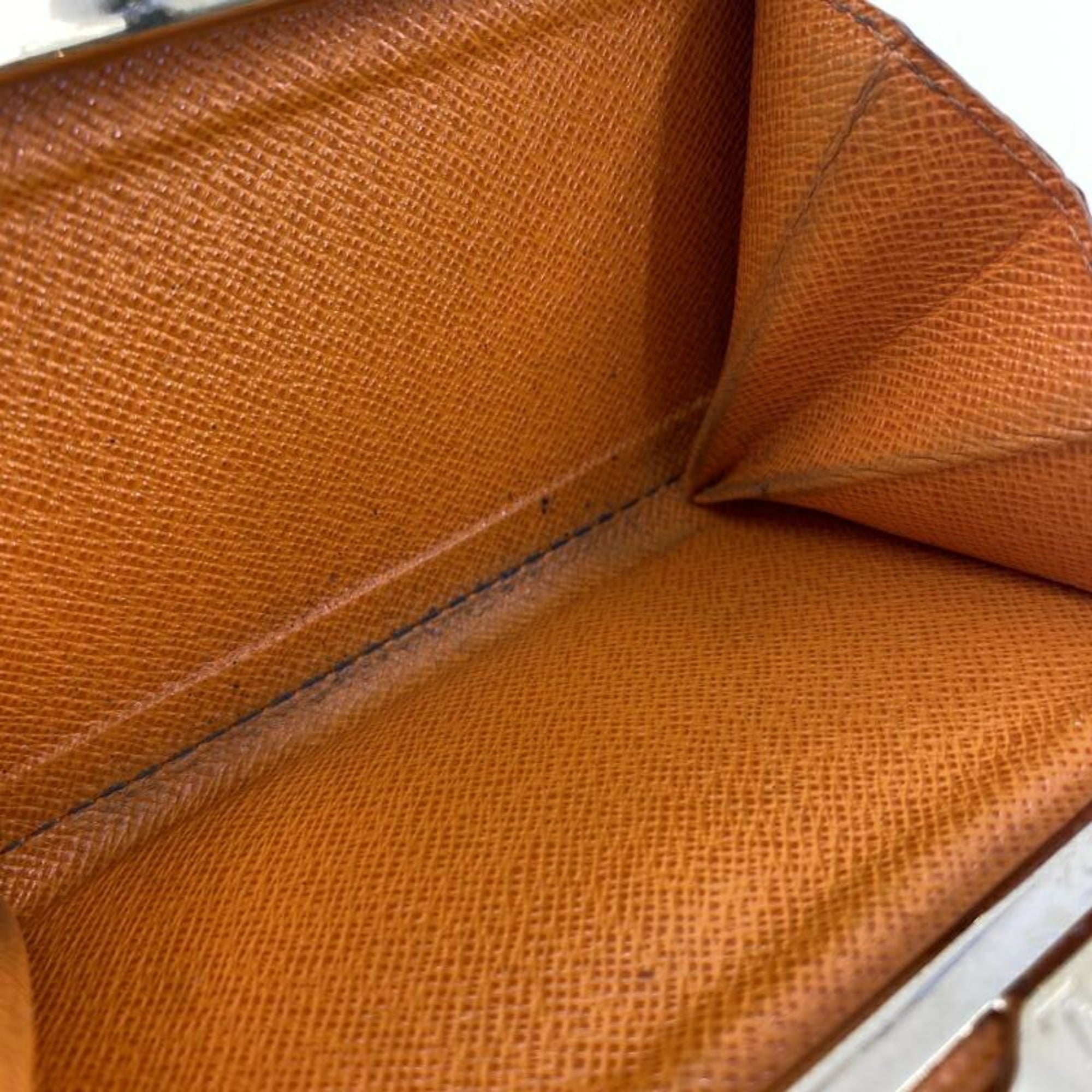 Louis Vuitton Epi Orange Epi Leather Wallet (Bi-Fold) (Pre-Owned)