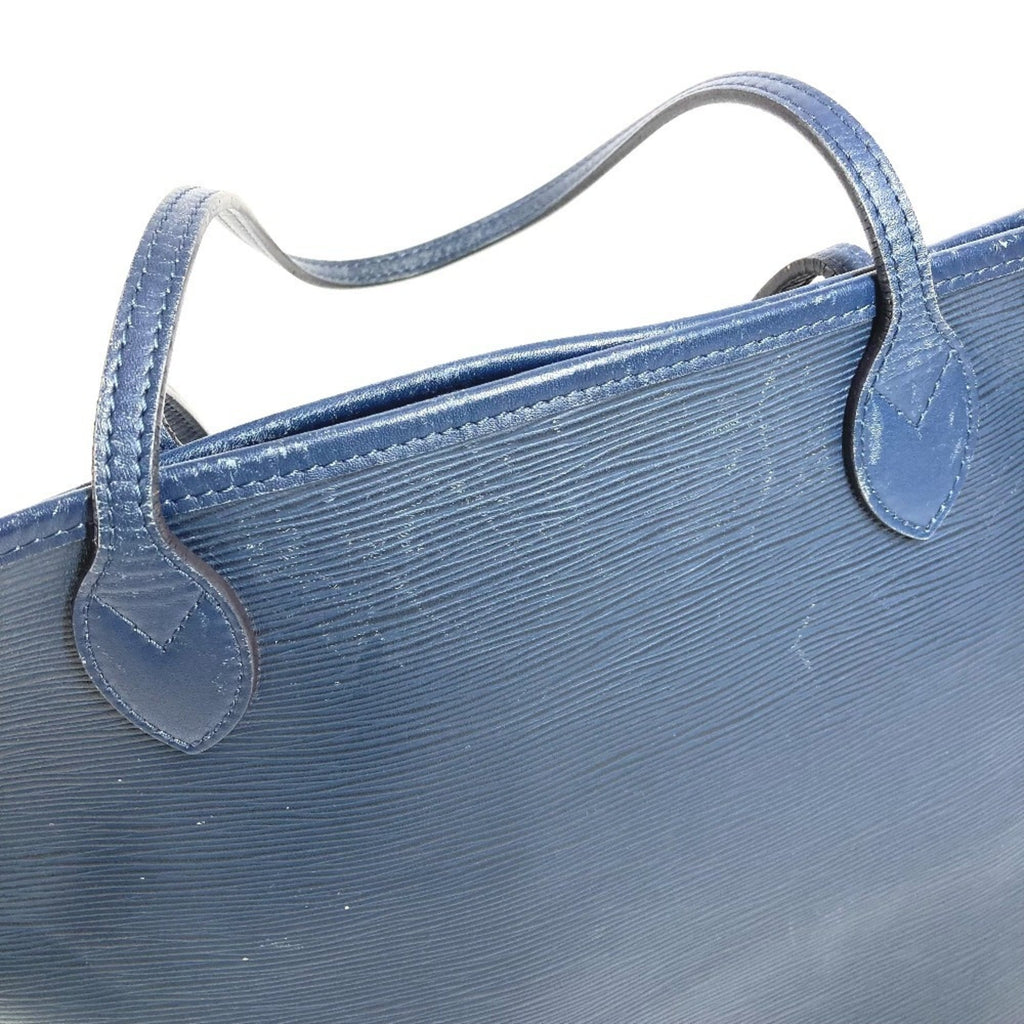 Louis Vuitton Epi Navy Epi Leather Shoulder Bag Tote Bag (Pre-Owned)