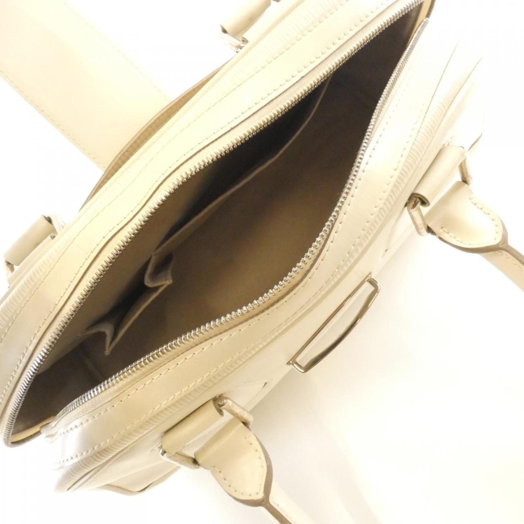 Louis Vuitton Epi Lv Off White Leather Handbag (Pre-Owned)