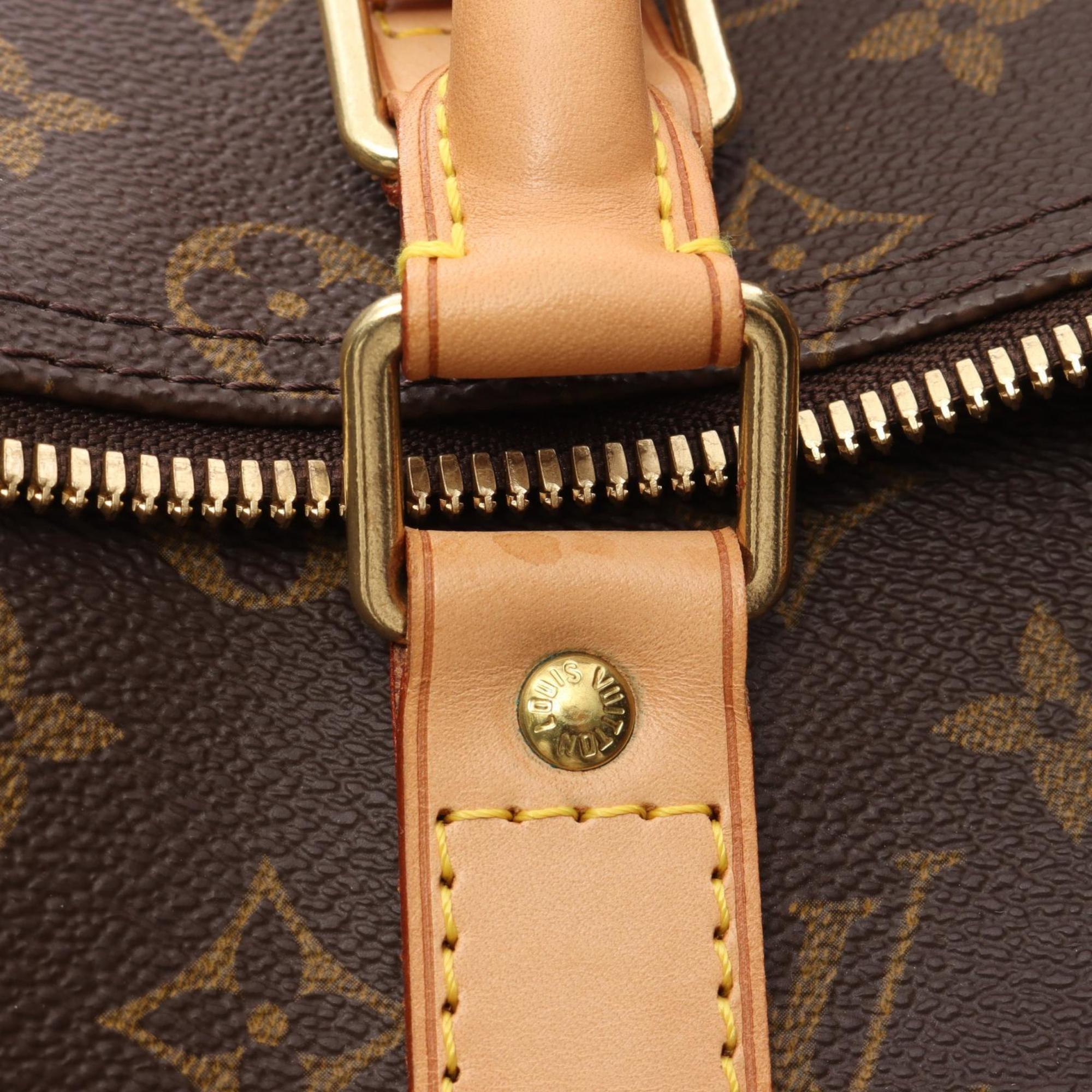 Louis Vuitton Brown Monogram Monogram Boston Bag (Pre-Owned)