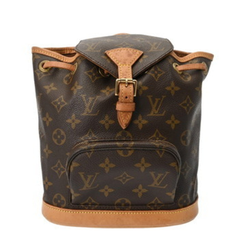 Louis Vuitton Brown Canvas Monogram Backpack (Pre-Owned)