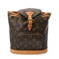 Louis Vuitton Brown Canvas Monogram Backpack (Pre-Owned)