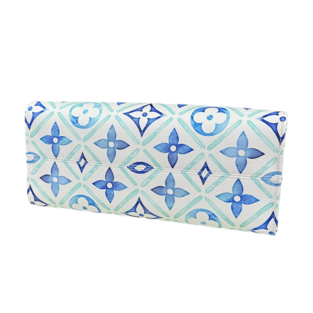 Louis Vuitton Blue White Pvc Shoulder Bag (Pre-Owned)