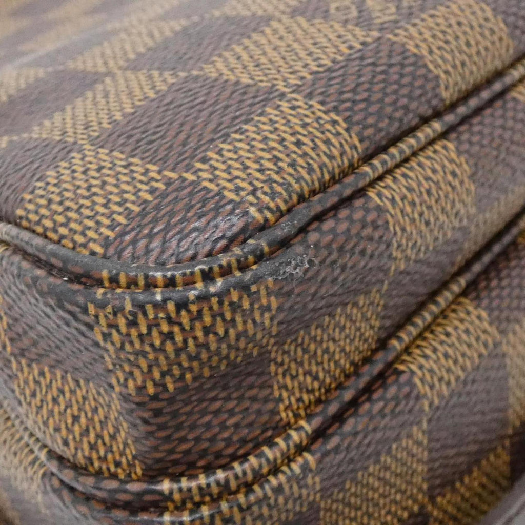 Louis Vuitton Ebene Coated Canvas Shoulder Bag (Pre-Owned)